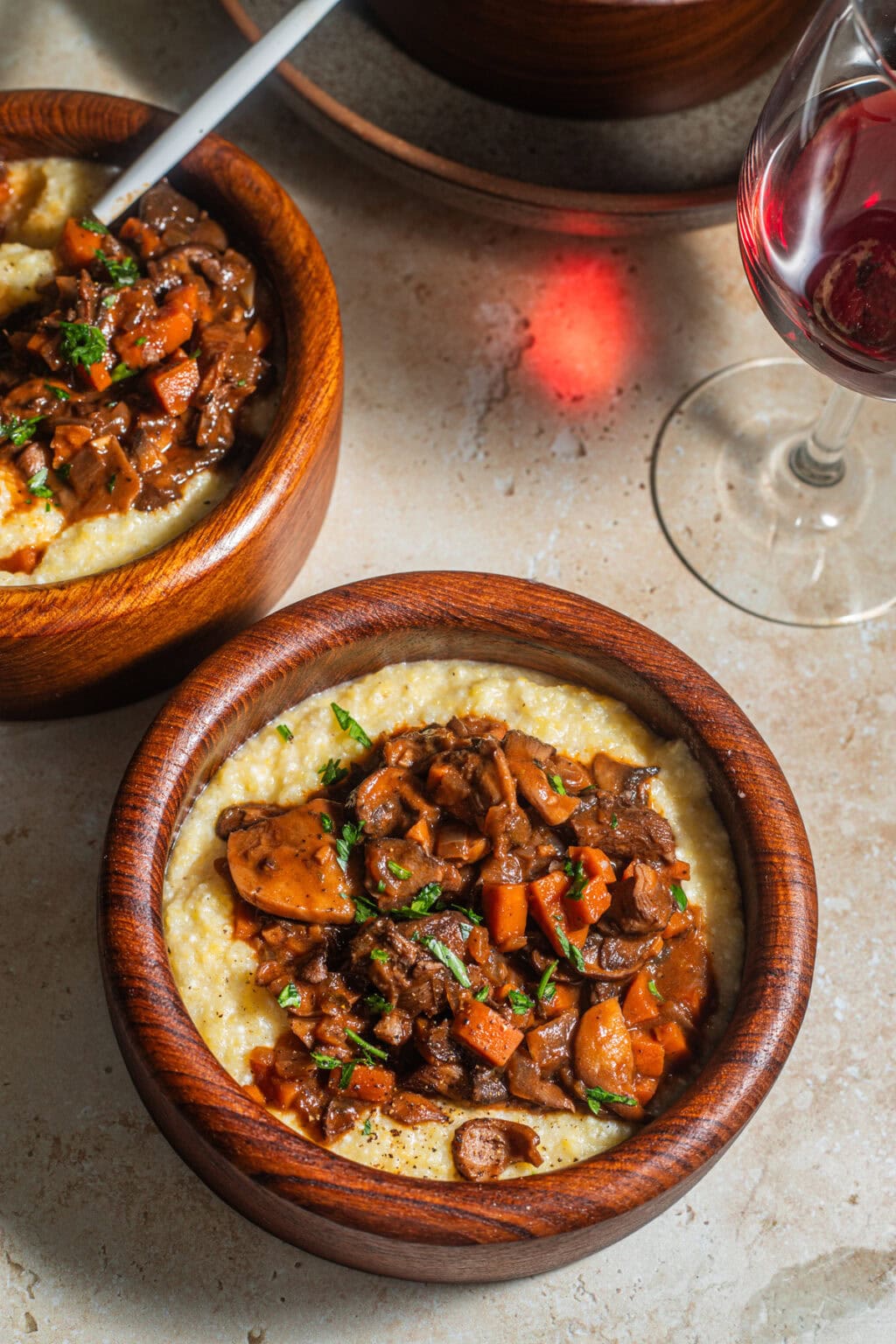 Mushroom Bourguignon - Home Cooking Collective