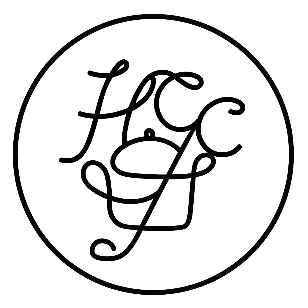 Site logo with the letters 'HCC' above an illustrated pot.