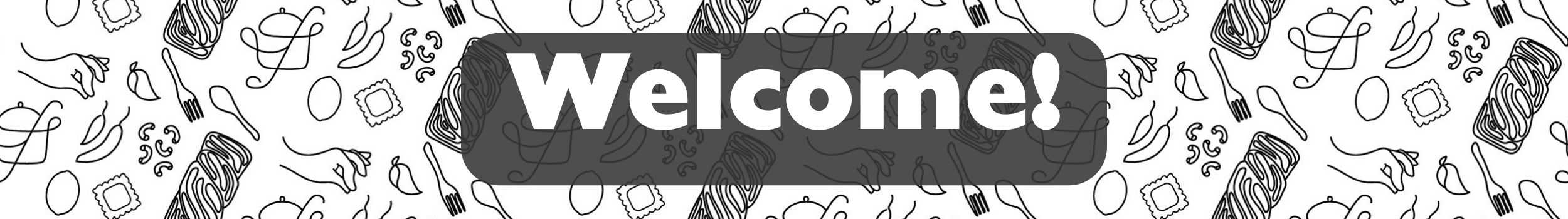 welcome banner